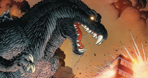 A Classic Godzilla Comic Gets New Foil Reprint