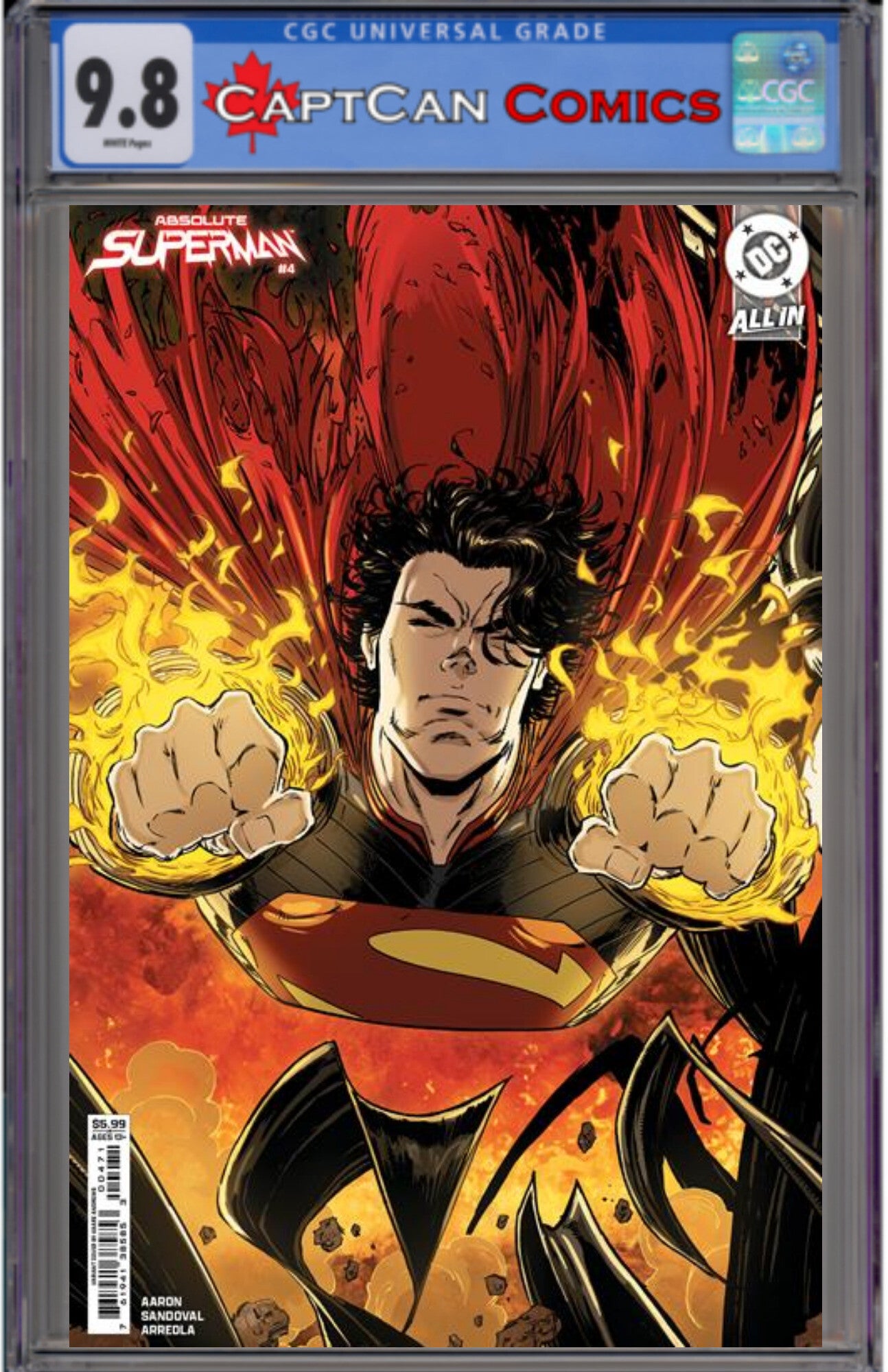 ABSOLUTE SUPERMAN #4 CVR F KAARE ANDREWS CARD STOCK VAR