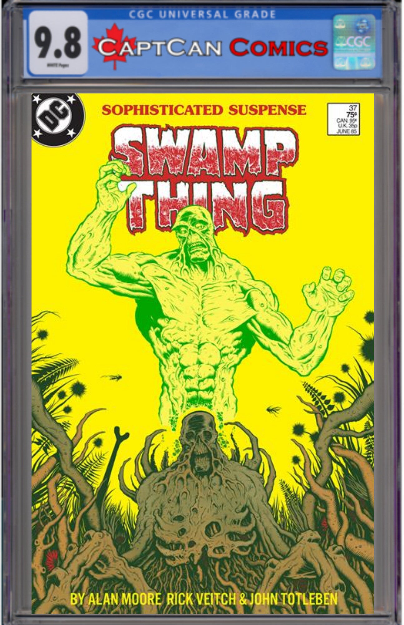 SAGA OF THE SWAMP THING #37 FACSIMILE EDITION CVR B MONDO CARD STOCK VAR (MR)