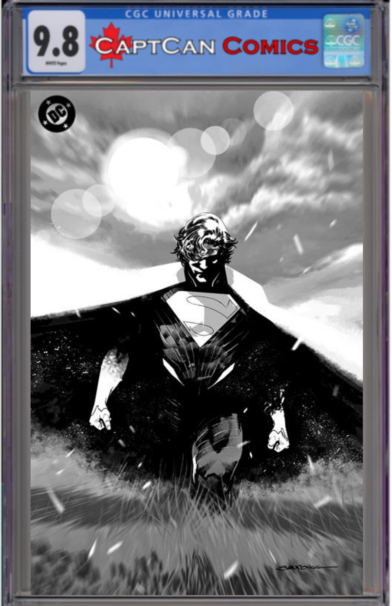 ABSOLUTE SUPERMAN NOIR EDITION #1 (ONE SHOT) CVR C RAFA SANDOVAL FOIL VAR