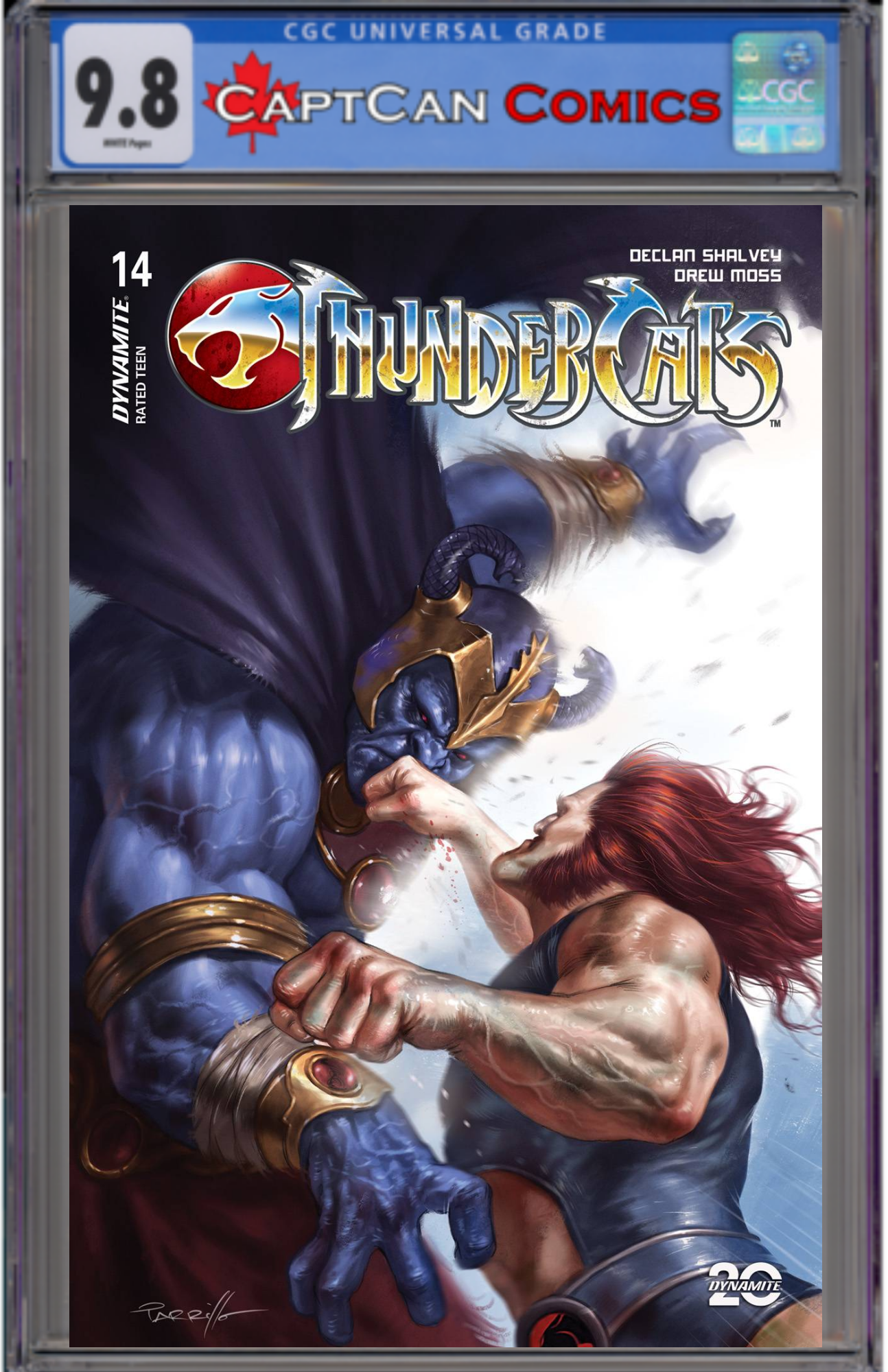 THUNDERCATS #14 CVR G PARRILLO FOIL (C: 1-0-0)