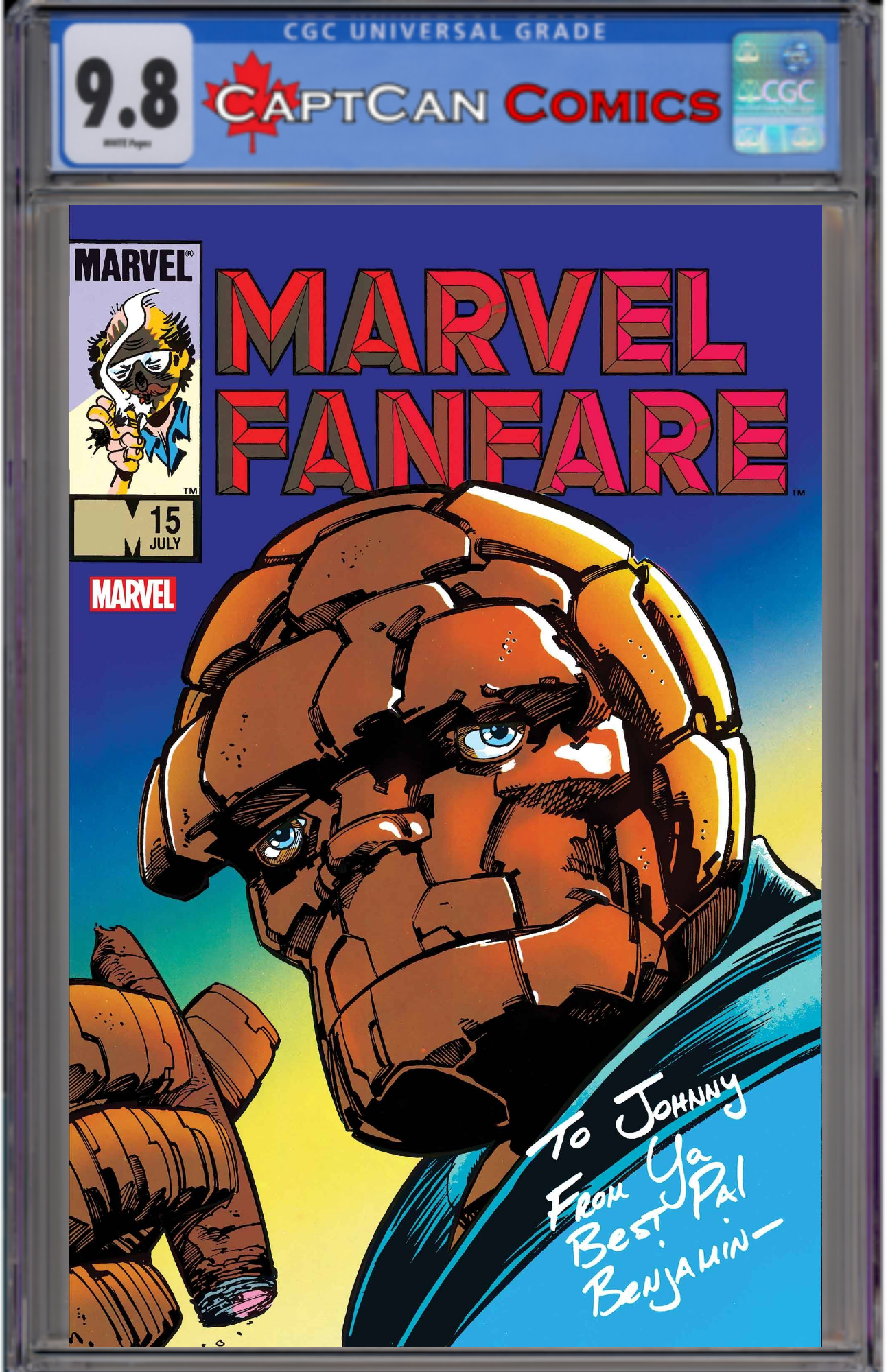 MARVEL FANFARE #15 FACSIMILE ED