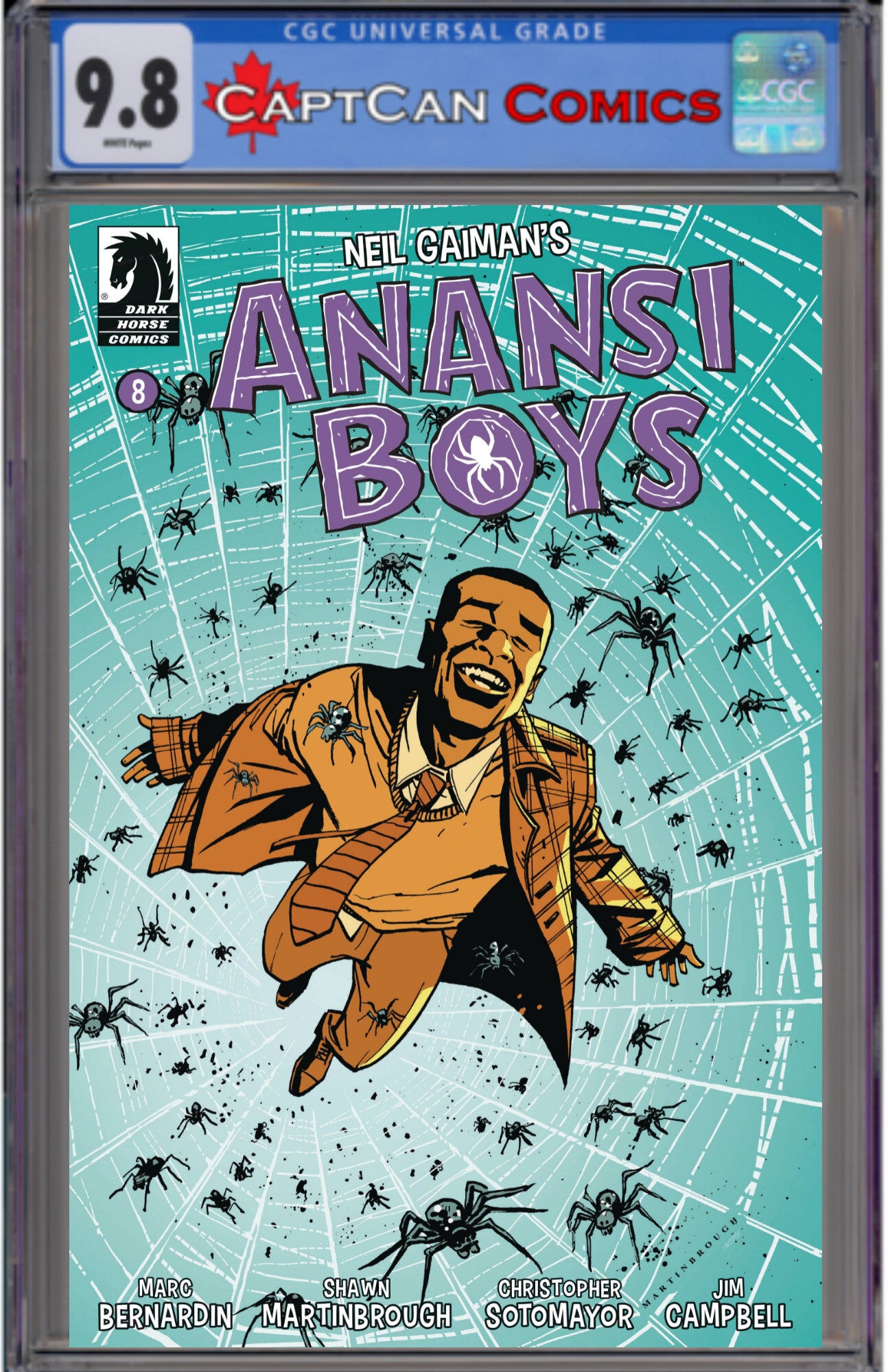 ANANSI BOYS I #8 CVR B MARTINBROUGH