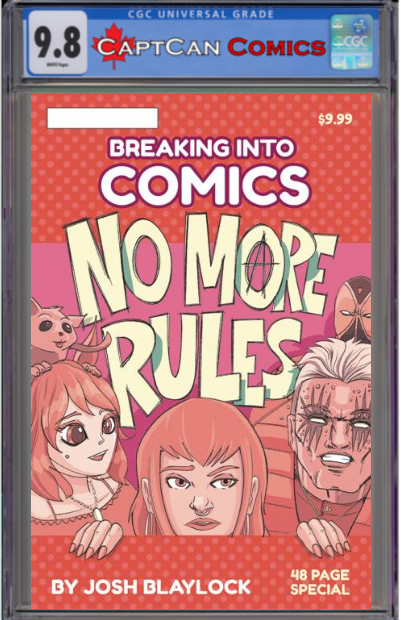 BREAKING INTO COMICS NO MORE RULES (ONE SHOT)