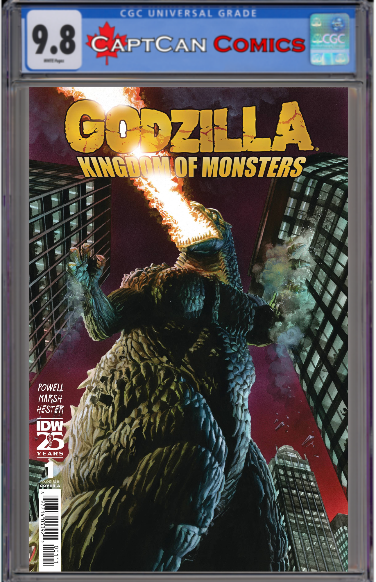 GODZILLA 70TH ANNIV FOIL KINGDOM OF MONSTERS #1