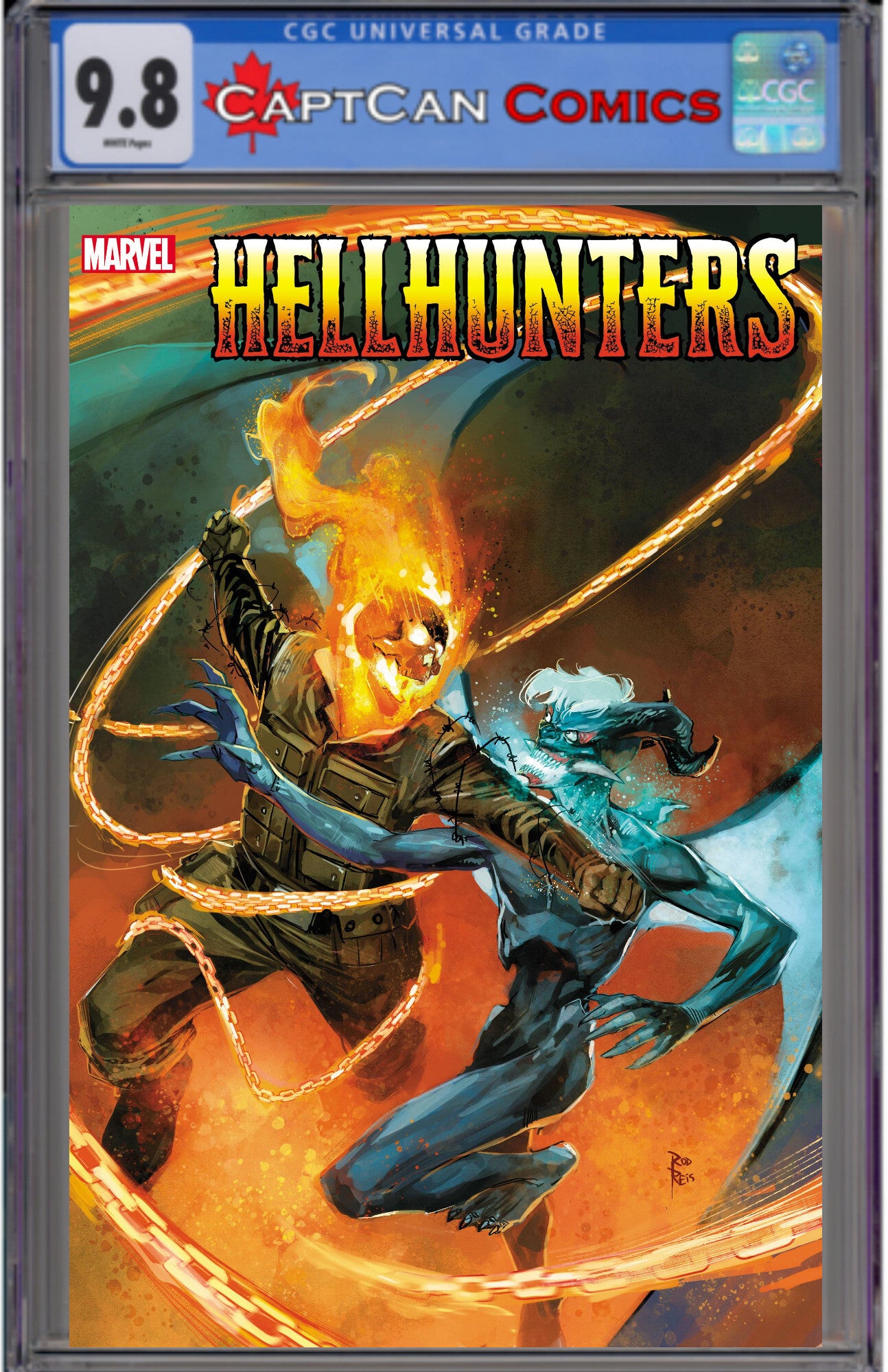 HELLHUNTERS #3 (OF 5) ROD REIS VAR