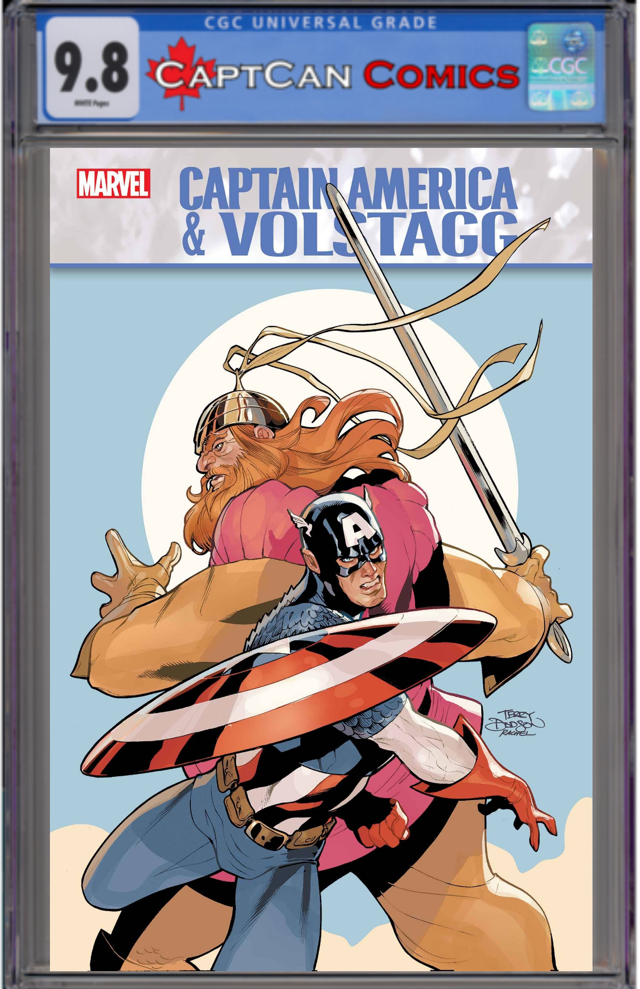 CAPTAIN AMERICA & VOLSTAGG #1