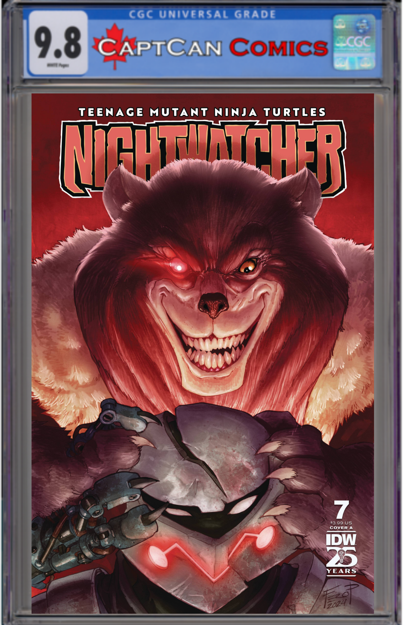 TEENAGE MUTANT NINJA TURTLES NIGHTWATCHER #7 CVR A PE