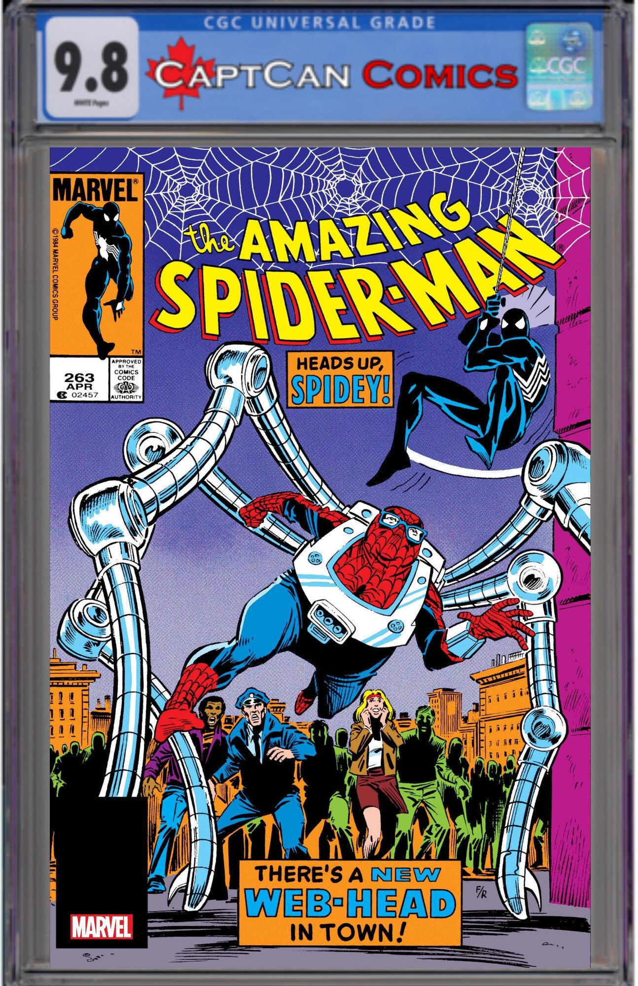 AMAZING SPIDER-MAN #263 FACSIMILE ED