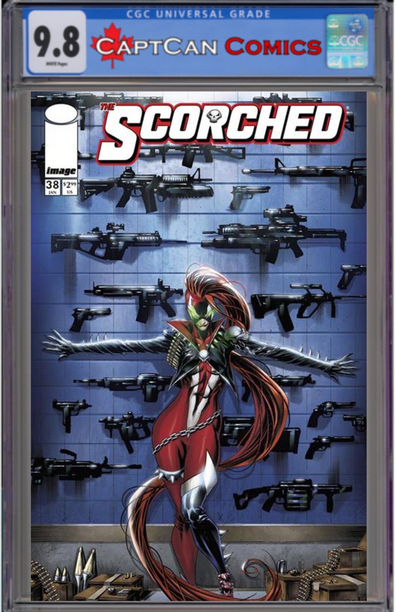 SPAWN SCORCHED #38 CVR A KEVIN KEANE