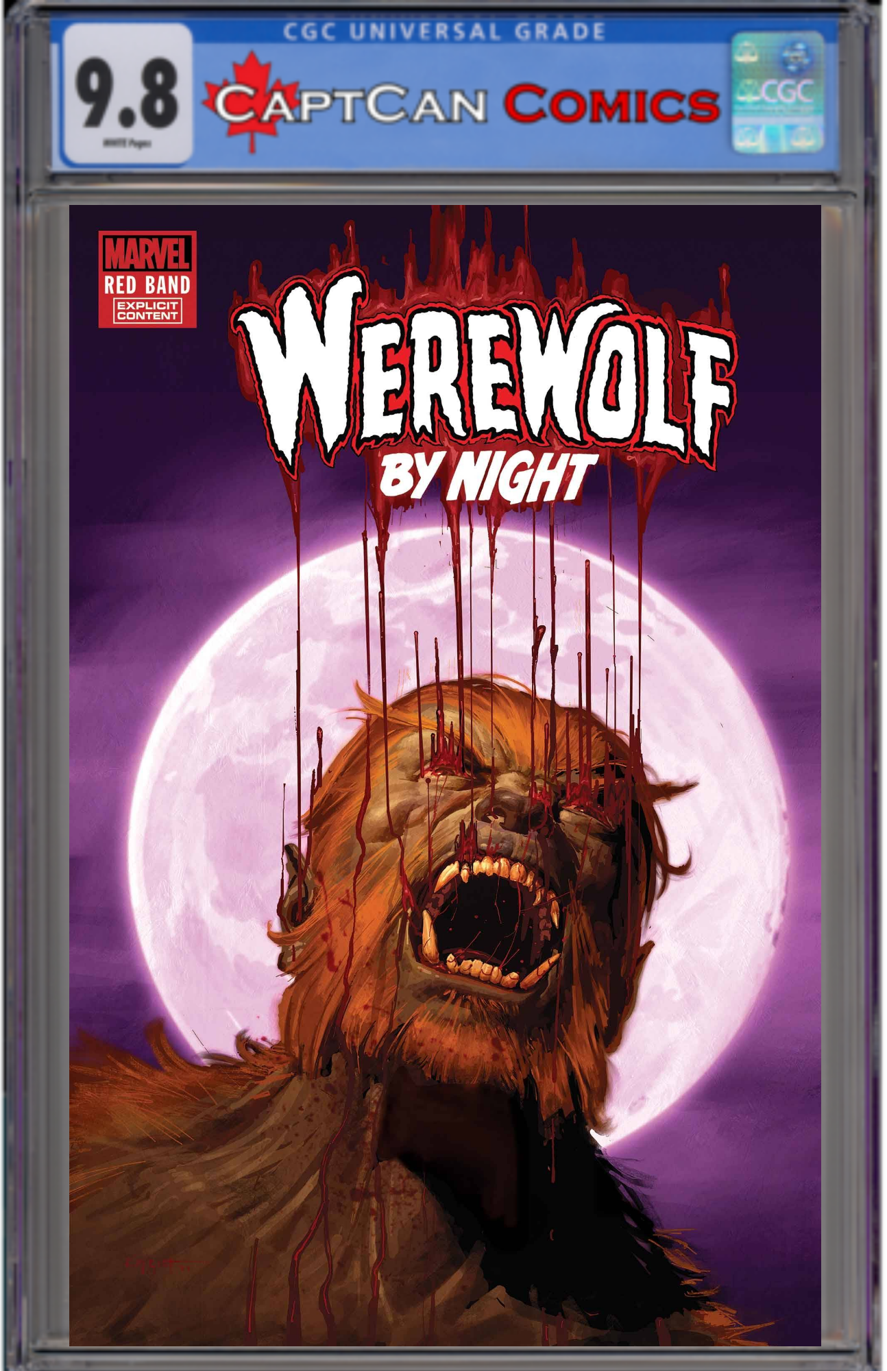 WEREWOLF BY NIGHT RED BAND #8 (POLYBAG)