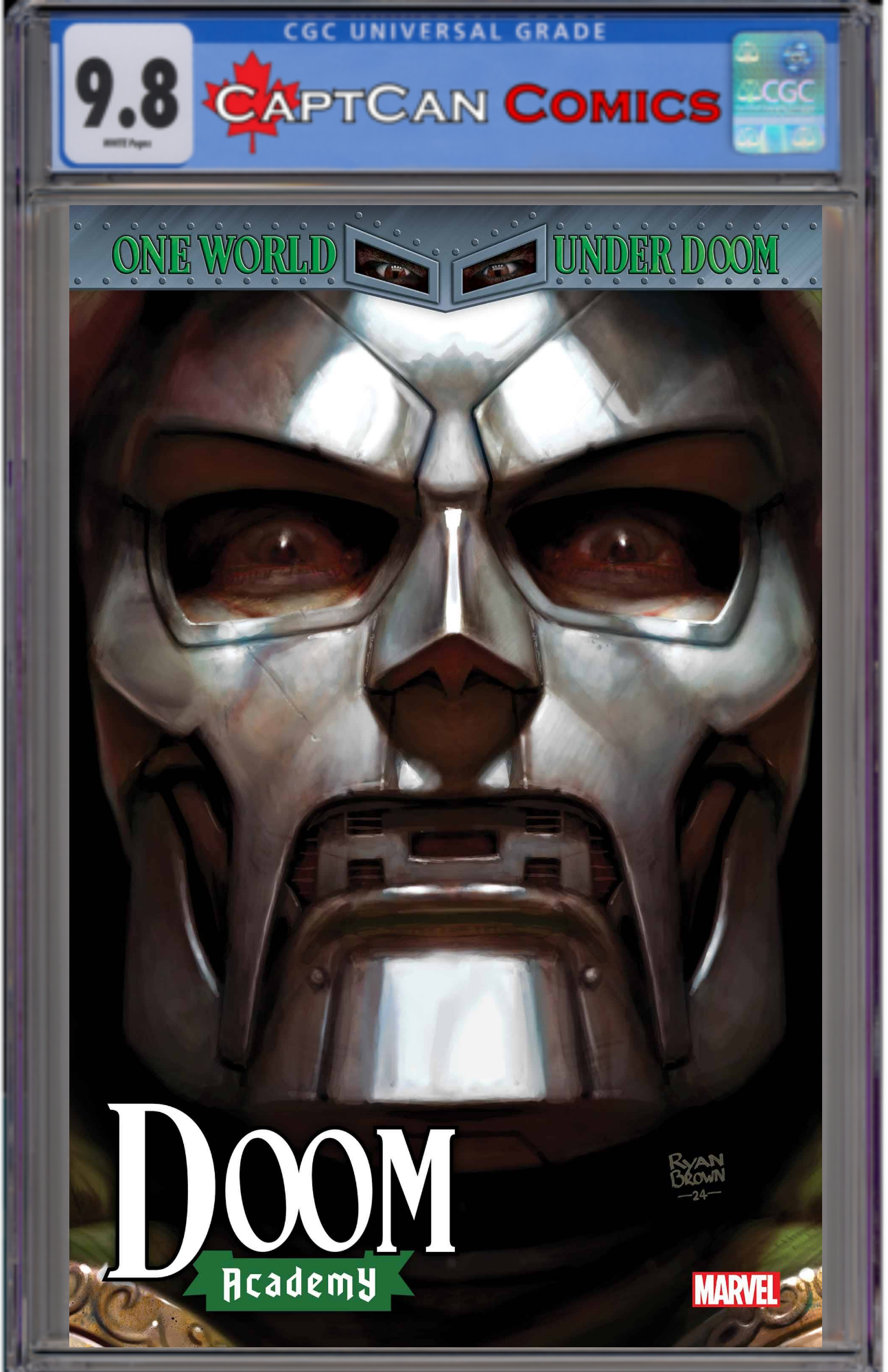 DOOM ACADEMY #1 (OF 5) RYAN BROWN VAR