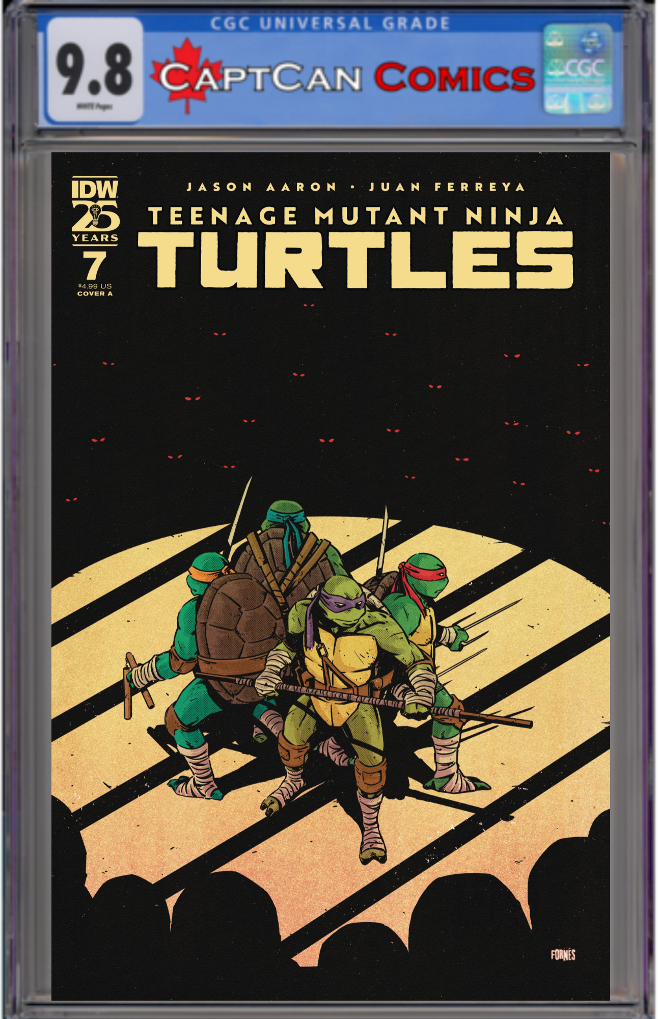 TEENAGE MUTANT NINJA TURTLES 2024 #7 CVR A FORNES