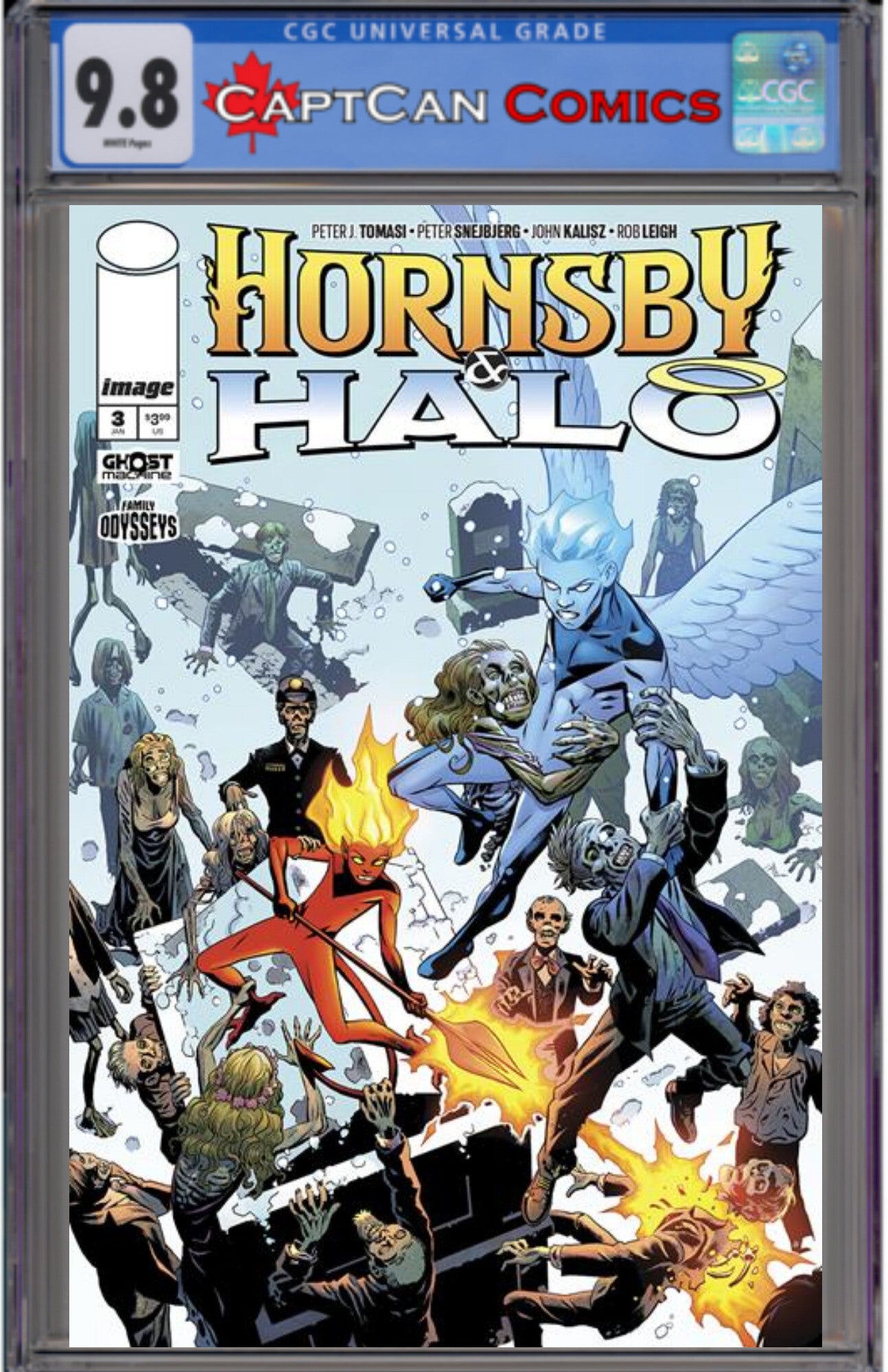 HORNSBY & HALO #3 CVR A PETER SNEJBJERG & JOHN KALISZ