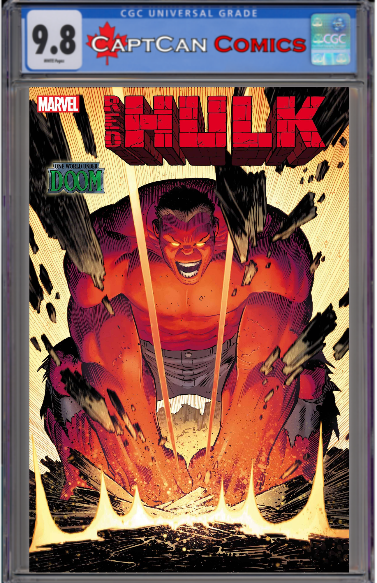 RED HULK #1 JOHN ROMITA JR VAR