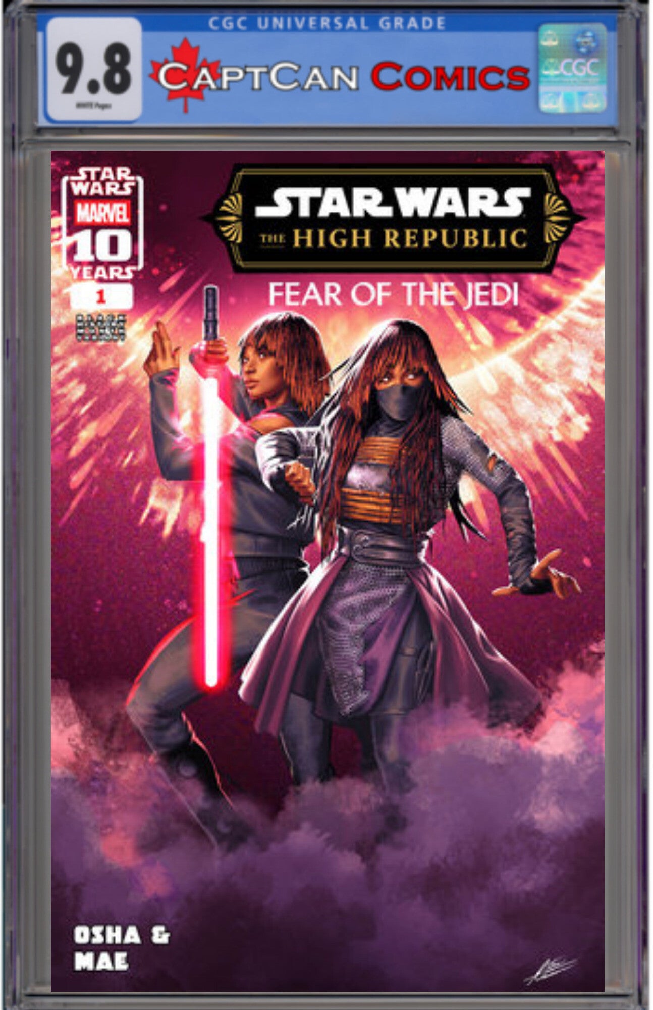 STAR WARS HIGH REPUBLIC FEAR OF JEDI #1 BLACK HISTORY MONTH