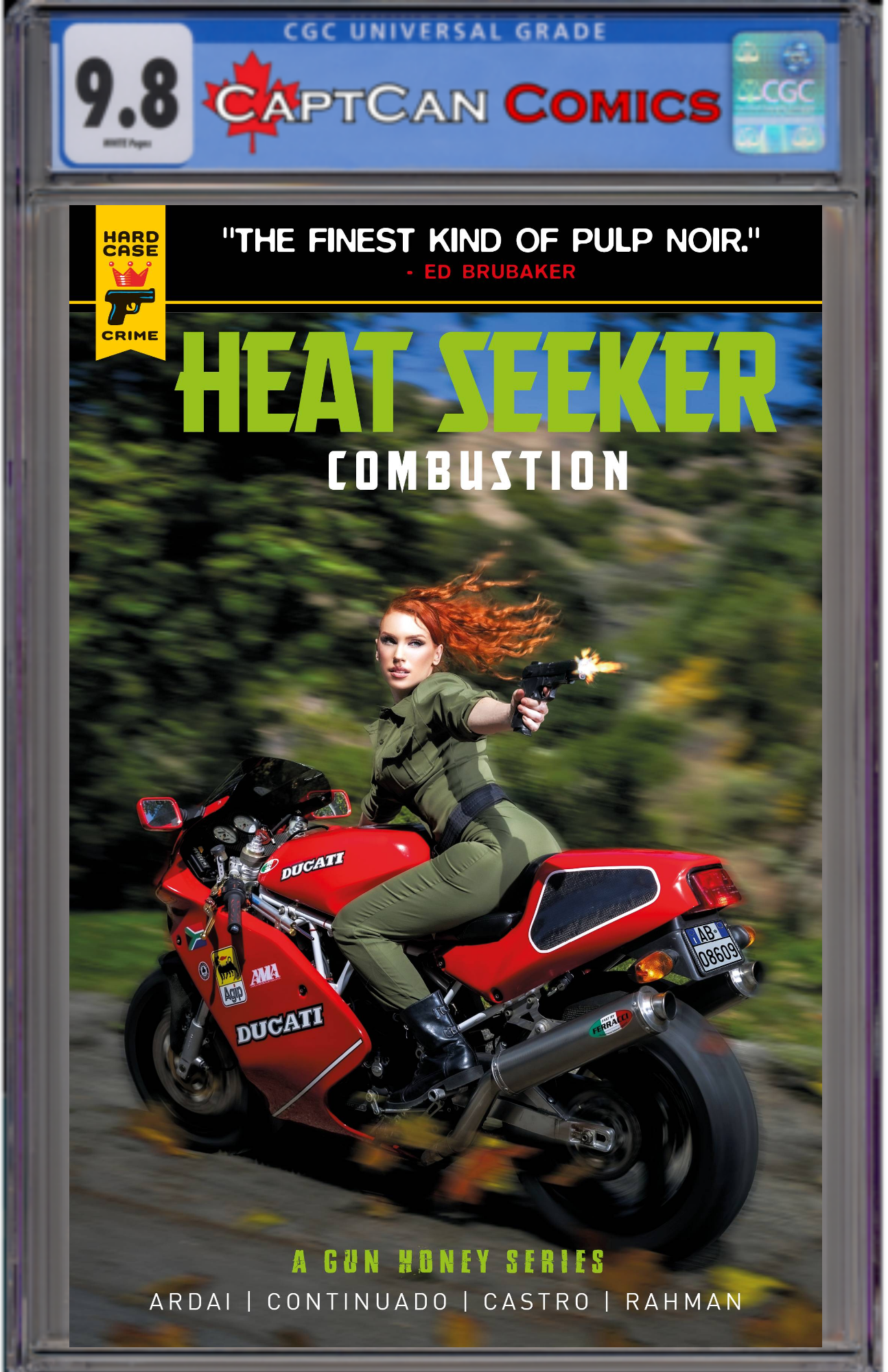 HEAT SEEKER COMBUSTION GUN HONEY SERIES #4 CVR D PHOTO (MR)