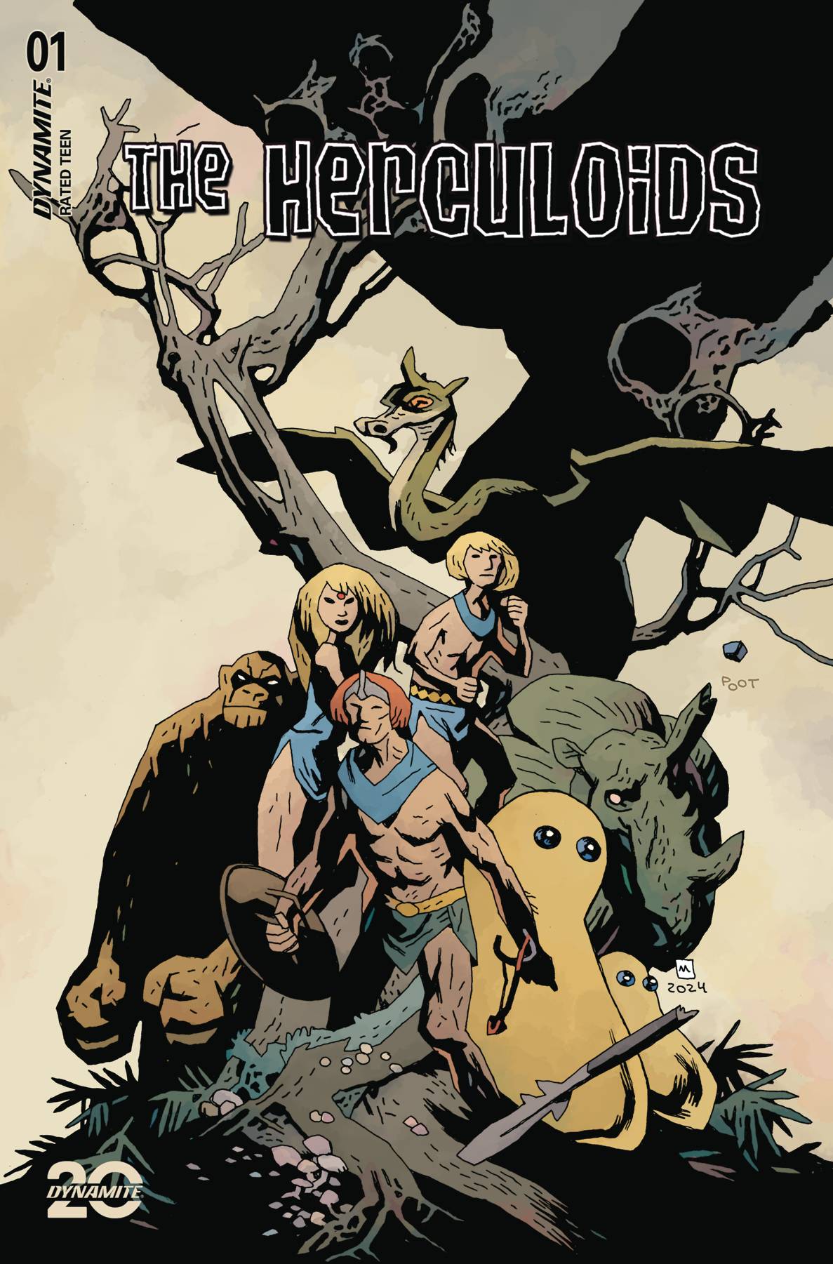 HERCULOIDS #1 CVR E MIGNOLA (C: 1-0-0)