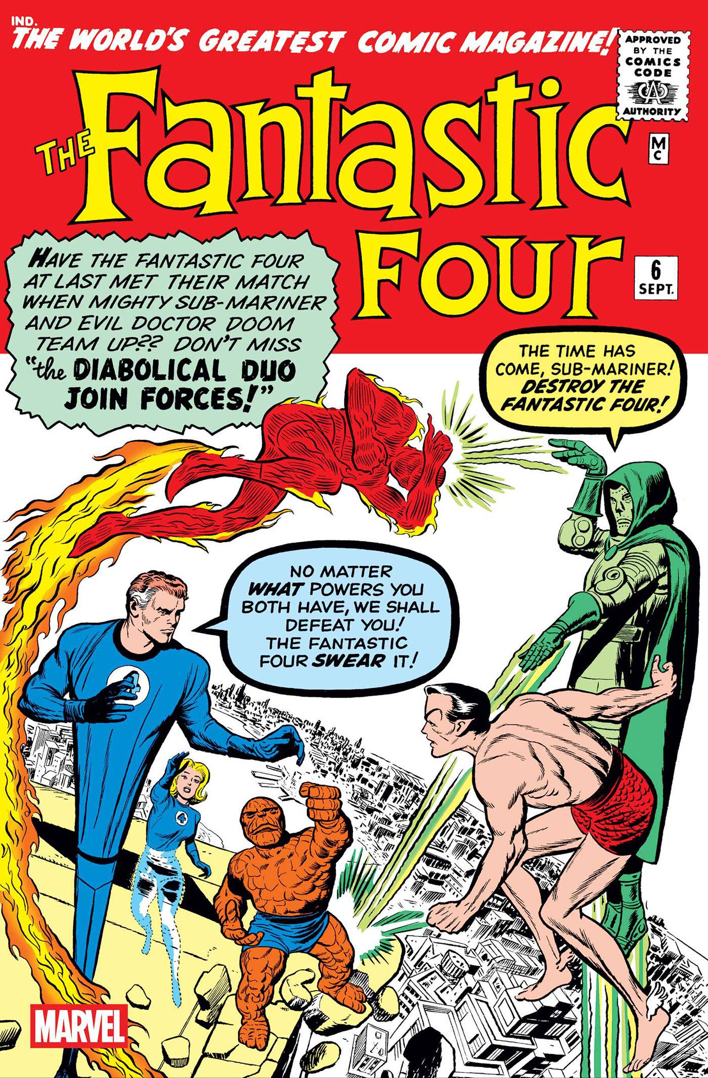 FANTASTIC FOUR #6 FACSIMILE ED