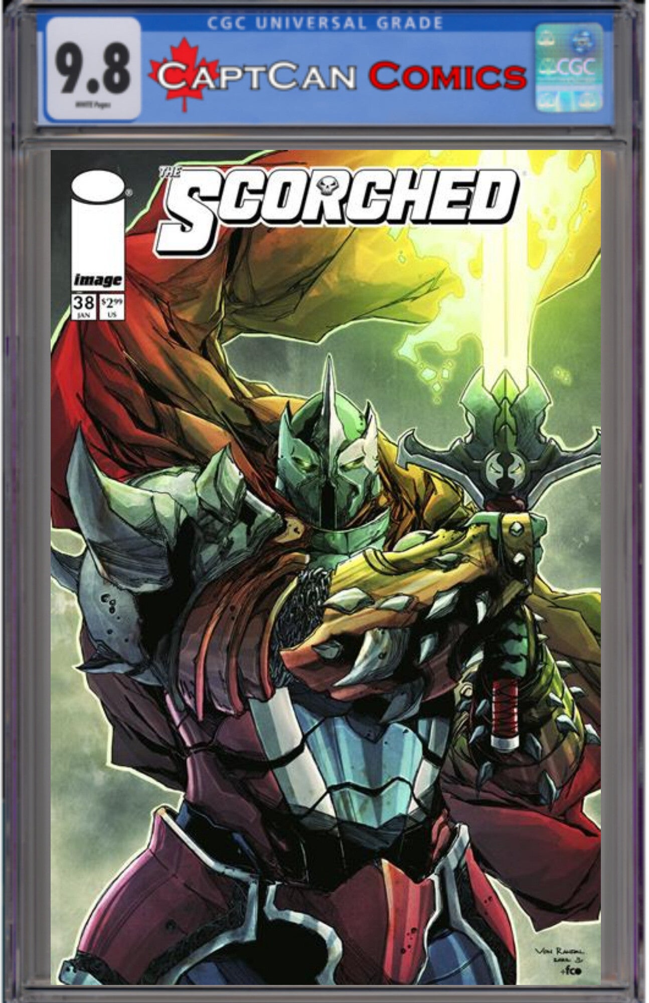 SPAWN SCORCHED #38 CVR B VON RANDAL VAR