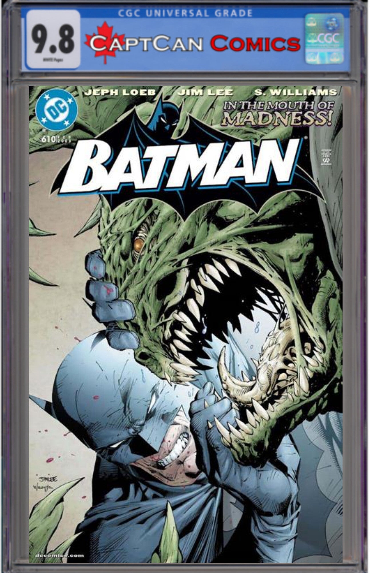 BATMAN #610 FACSIMILE EDITION CVR A JIM LEE & SCOTT WILLIAMS