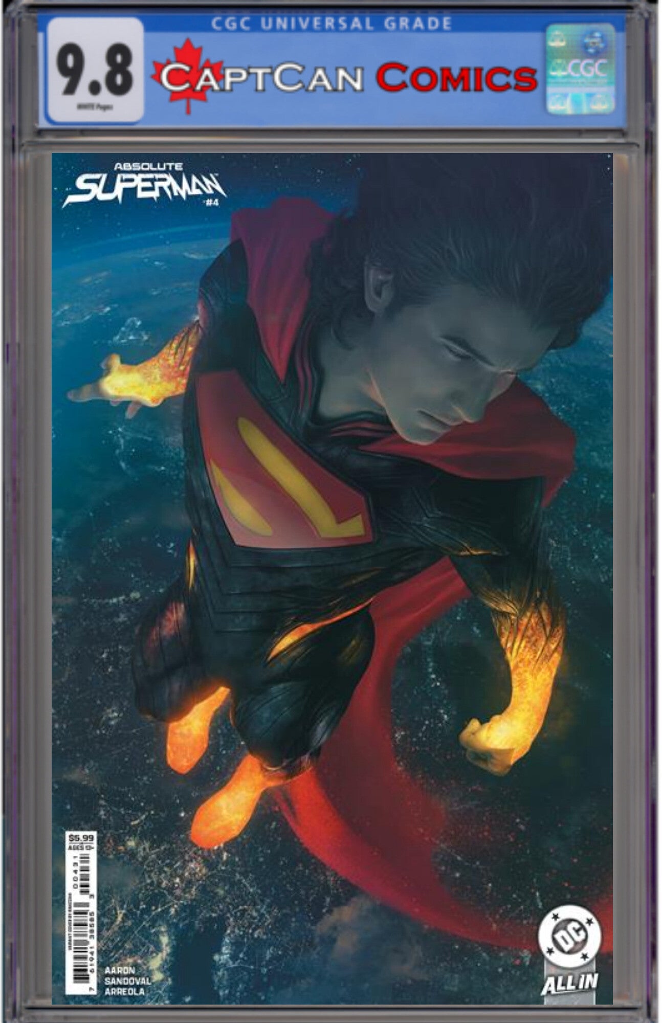 ABSOLUTE SUPERMAN #4 CVR C RAHZZAH CARD STOCK VAR