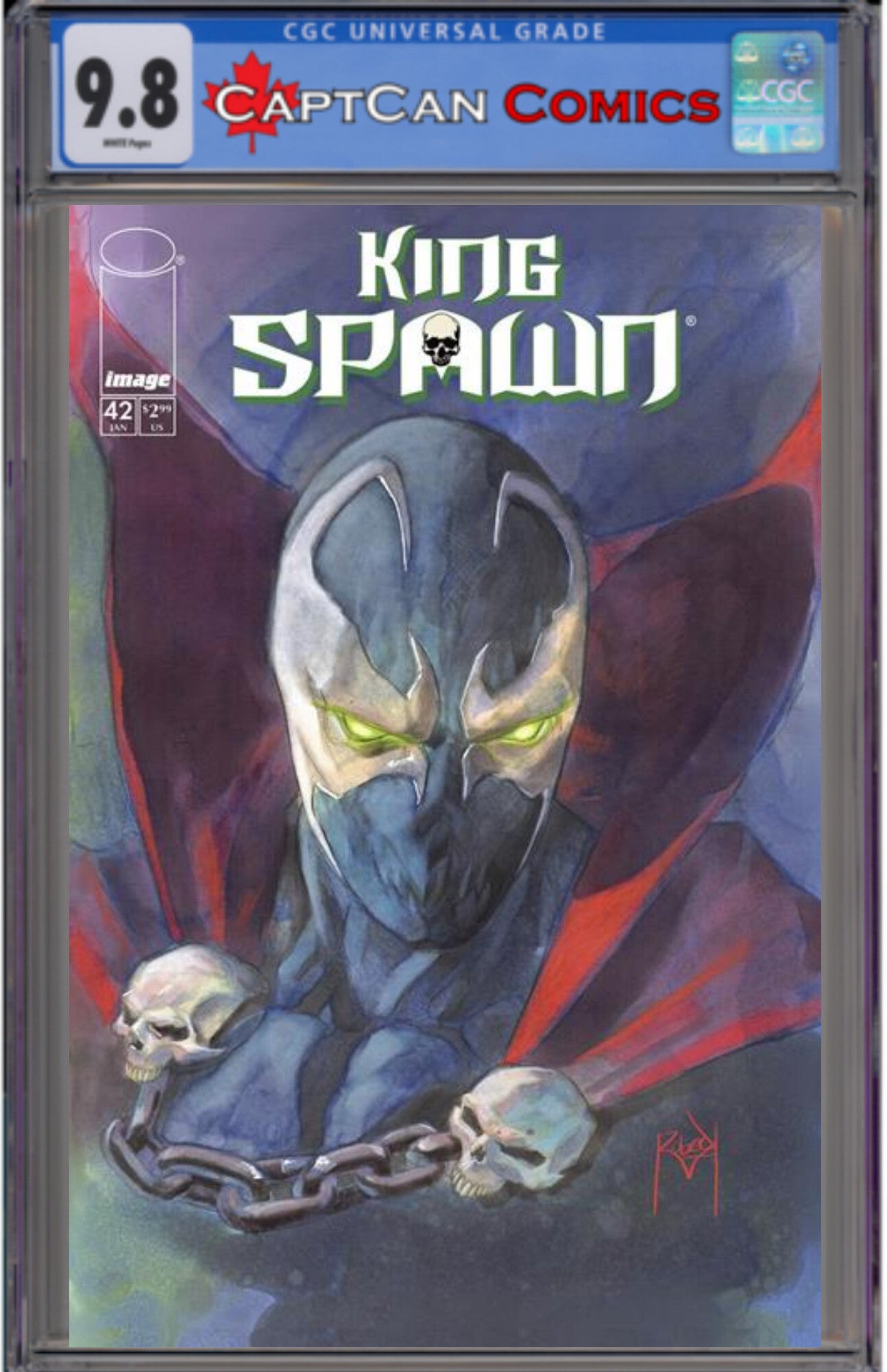 KING SPAWN #42 CVR B THADDEUS ROBECK VAR