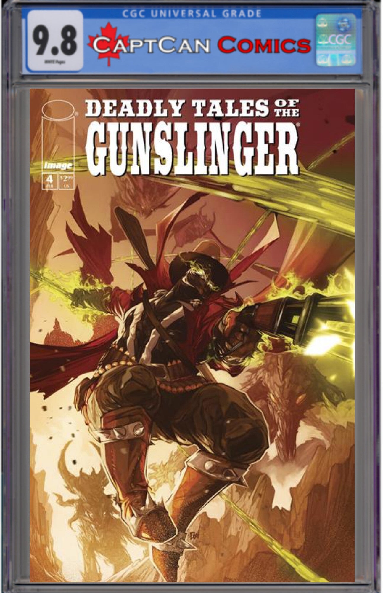 DEADLY TALES OF THE GUNSLINGER SPAWN #4 CVR B DON AGUILLO VAR