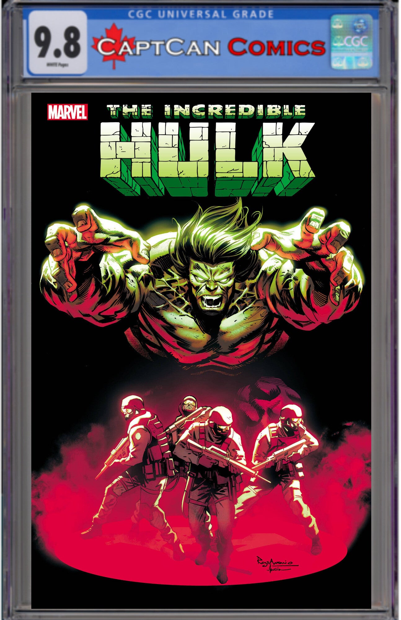 INCREDIBLE HULK #22 ROGE ANTONIO VAR