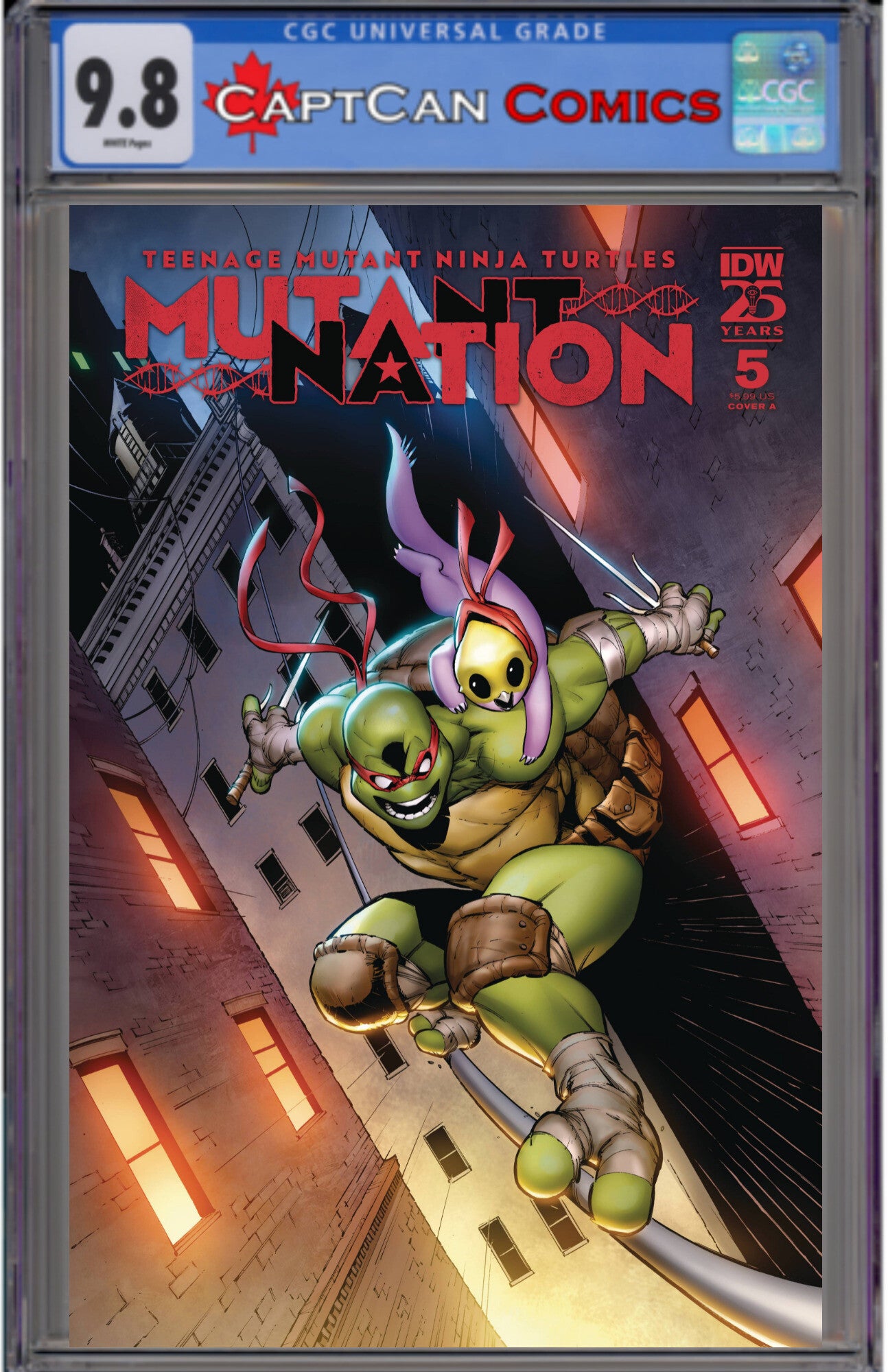 TMNT MUTANT NATION #5 CVR A DUNBAR