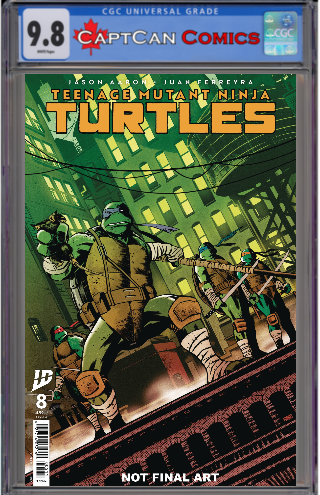 TEENAGE MUTANT NINJA TURTLES 2024 #8 CVR A FORNES