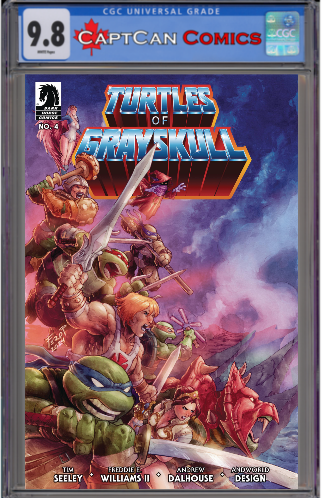 MASTERS OF UNIVERSE TMNT TURTLES OF GRAYSKULL #4 CVR C PENIC