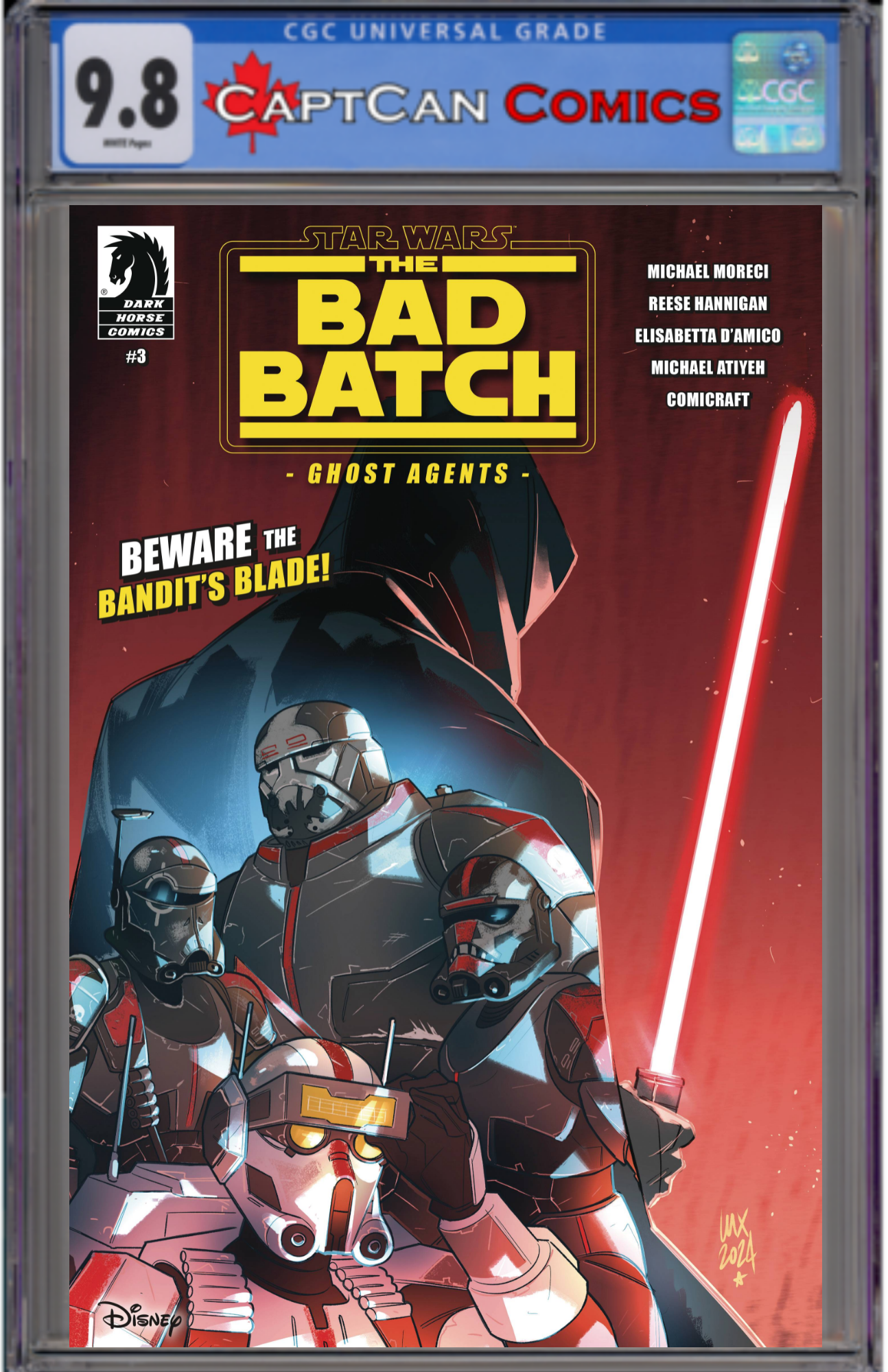 STAR WARS BAD BATCH GHOST AGENTS #3 CVR A FAVOCCIA