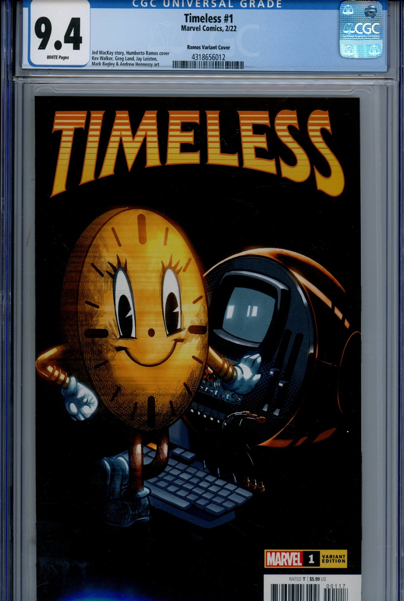 Timeless 1 Ramos Variant CGC 9.4 (2022)