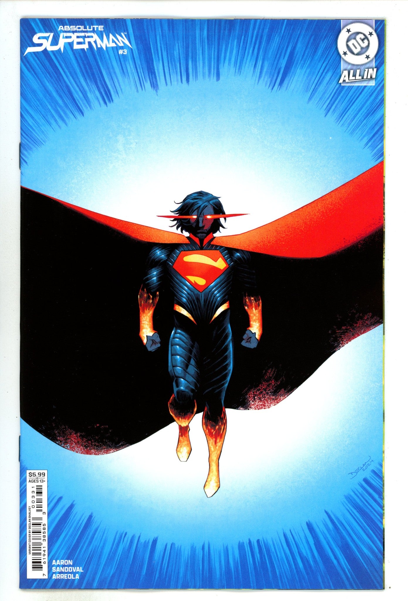 Absolute Superman  3 Shalvey  Variant   (2024)