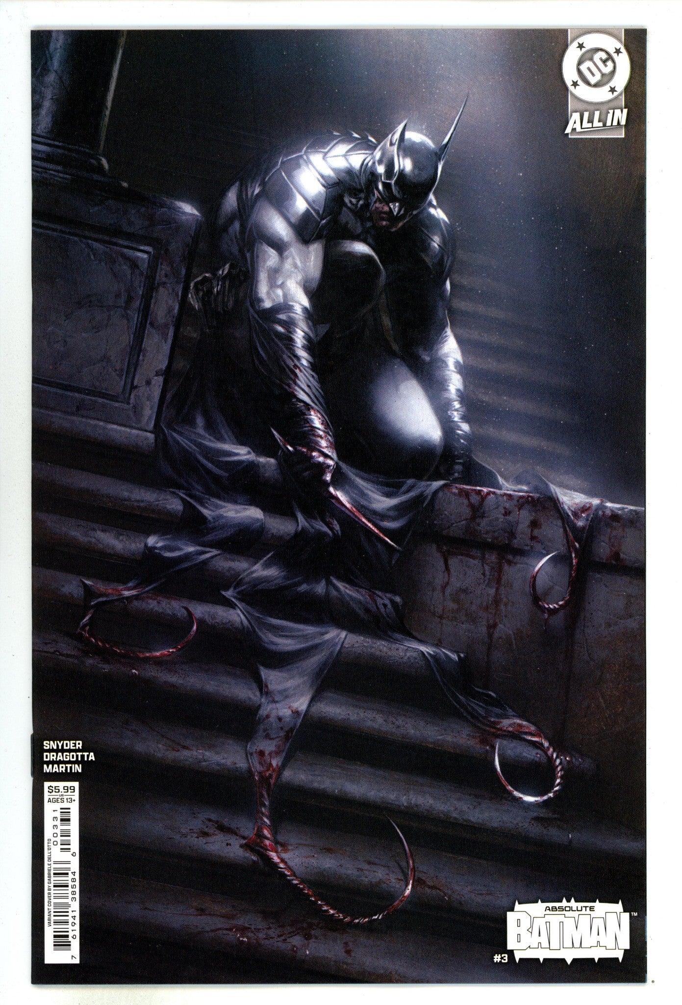 Absolute Batman 3 Dell'Otto Variant (2024)