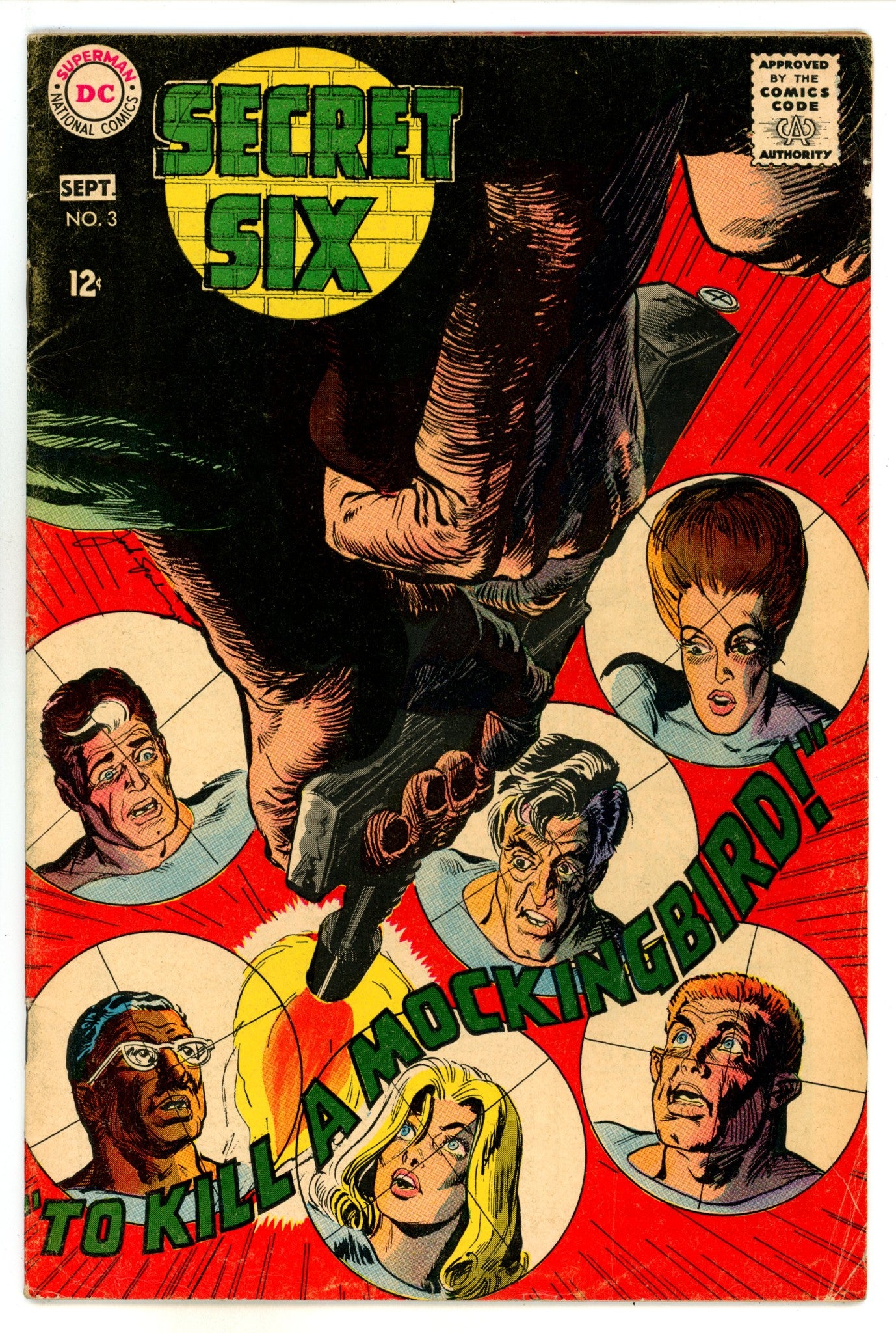 Secret Six Vol 1 3 VG/FN (5.0) (1968) 