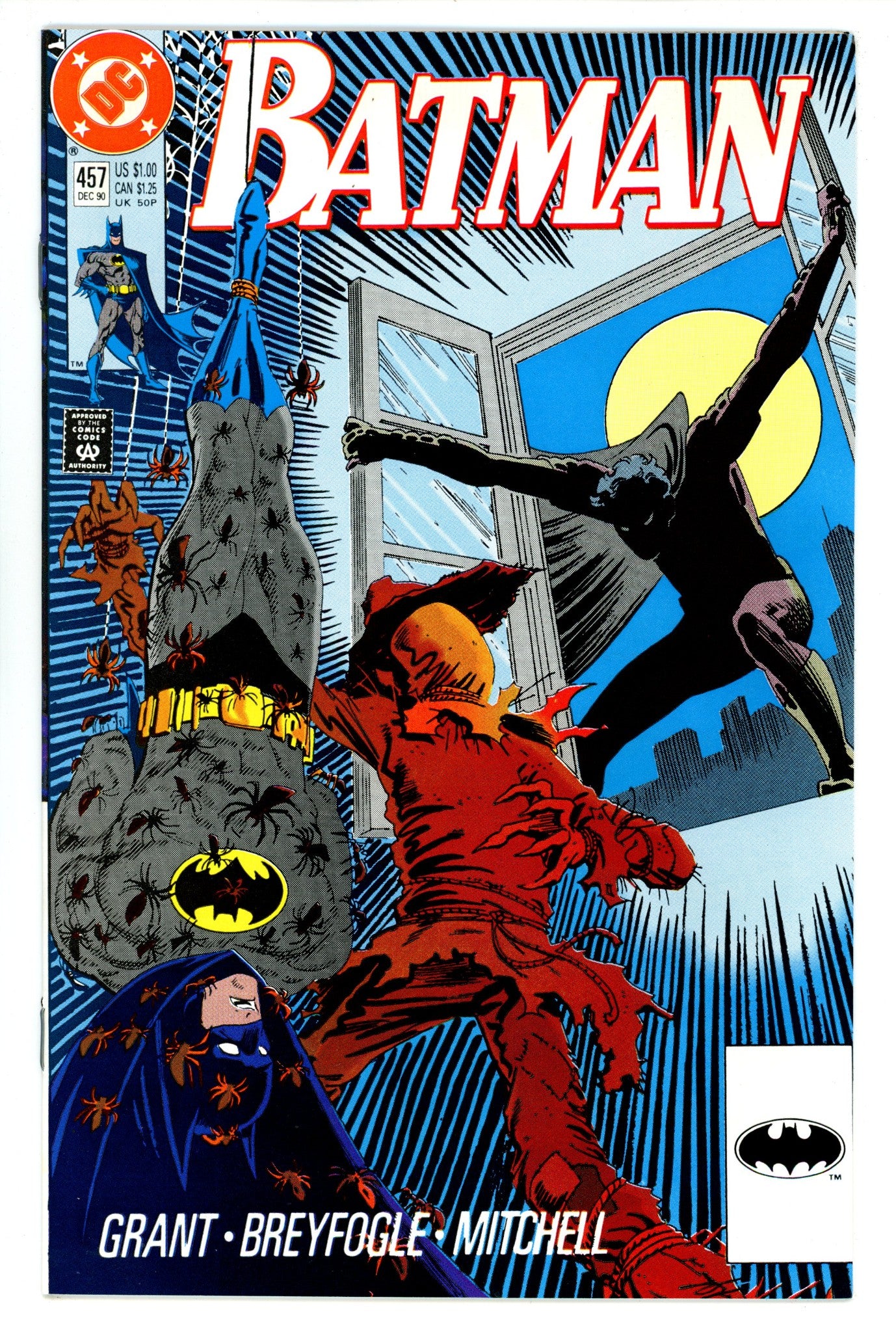 Batman Vol 1 457 VF (8.0) 000 Error (1990) 