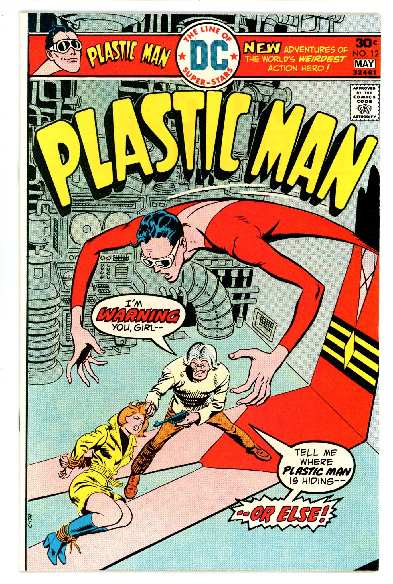 Plastic Man Vol 1 12 VF/NM (9.0) (1976) 