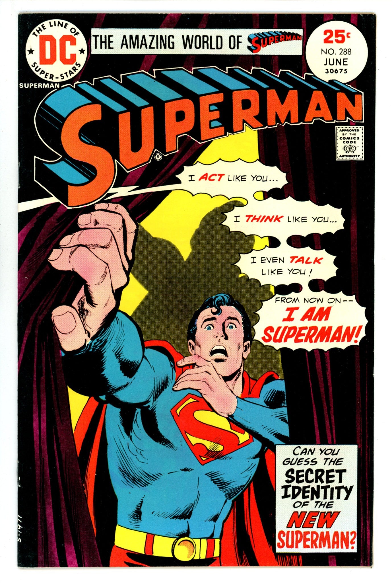 Superman Vol 1 288 VF (8.0) (1975) 