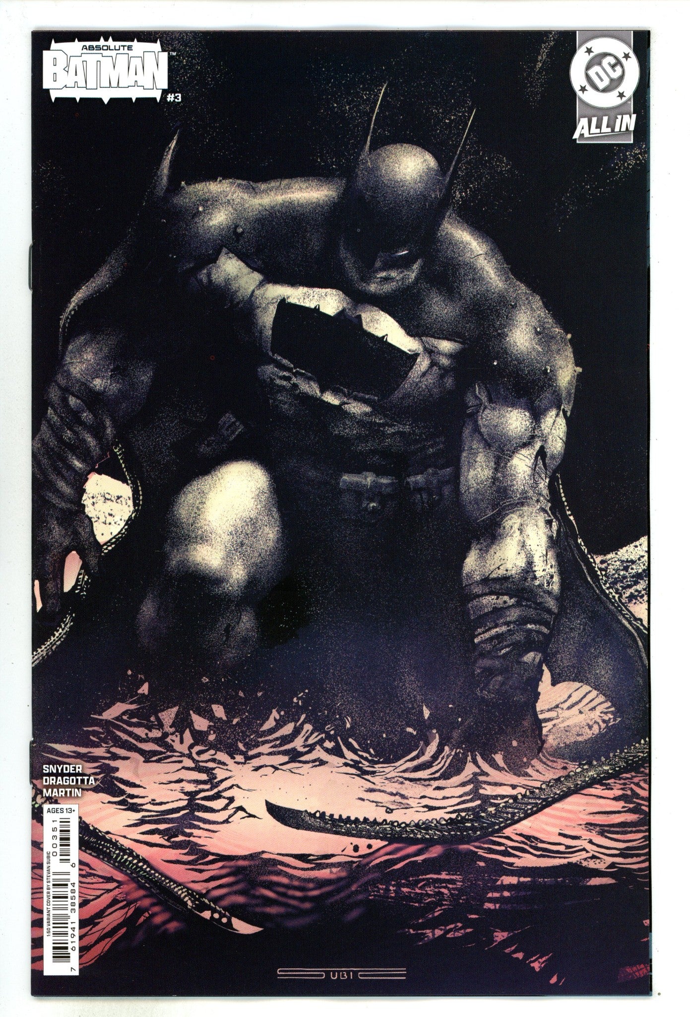 Absolute Batman 3 Subic Incentive Variant NM+ (2024)