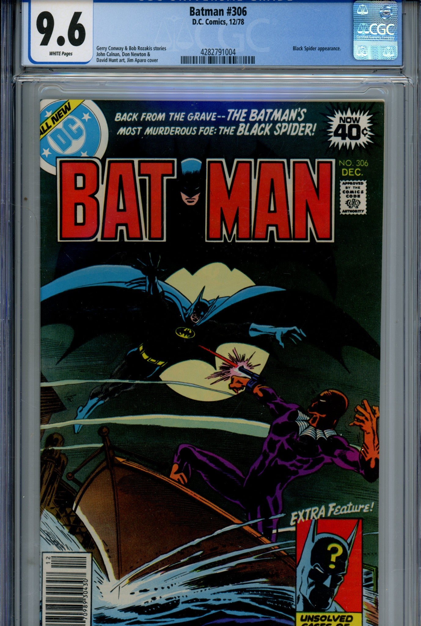 Batman Vol 1 306 CGC 9.6 (1978)