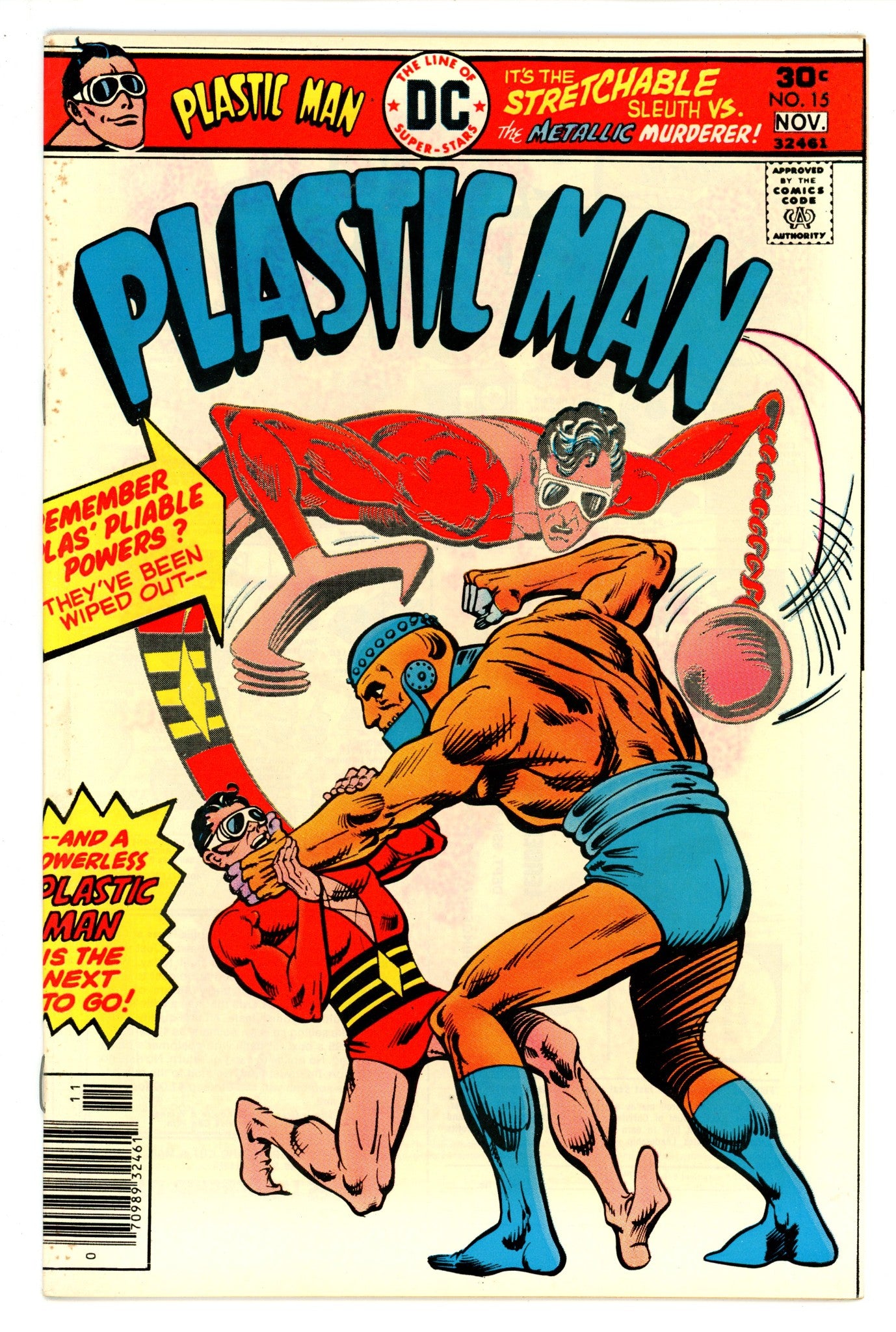 Plastic Man Vol 1 13 FN/VF (7.0) (1976) 