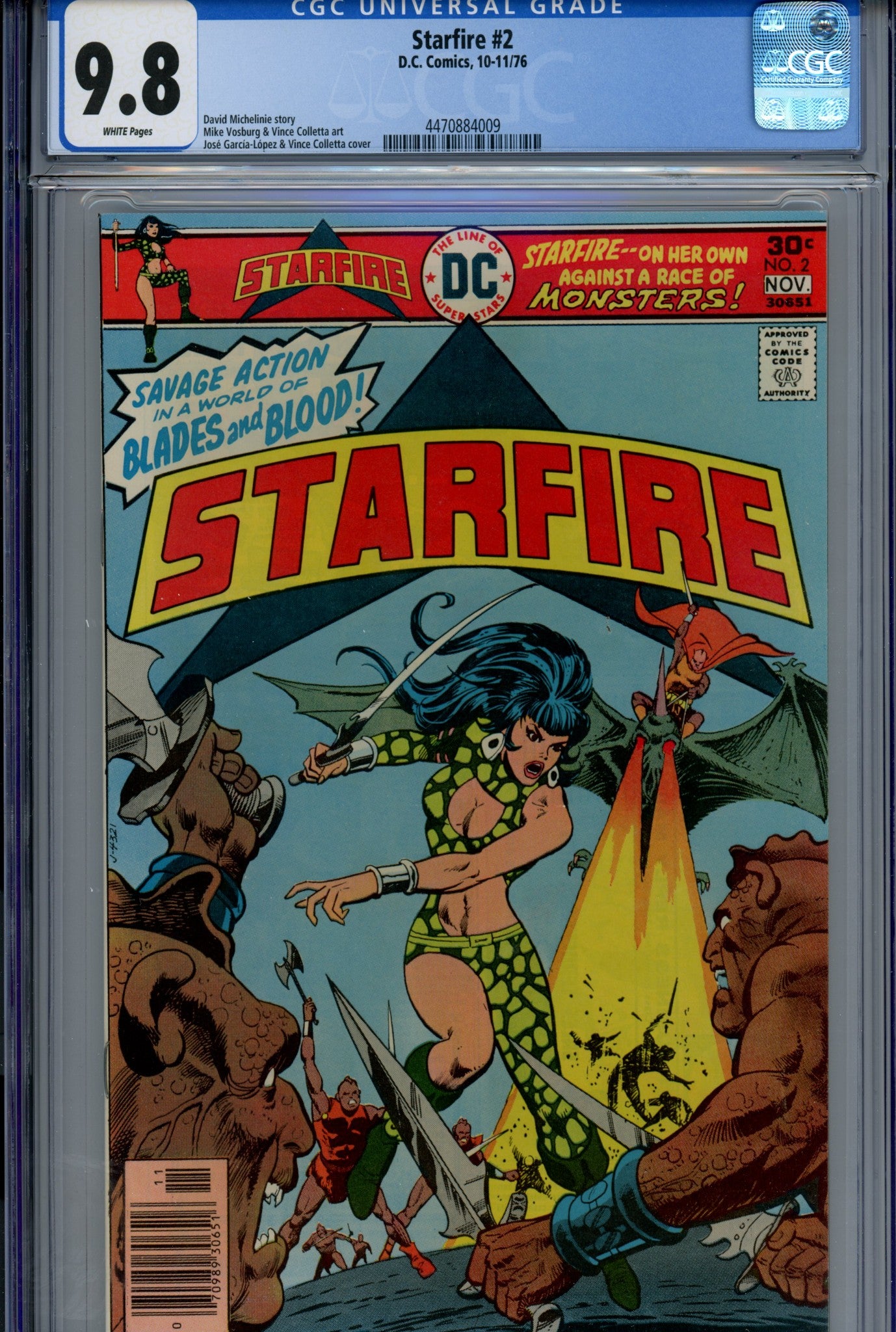 Starfire Vol 1 2 CGC 9.8 (NM/M) (1976) 