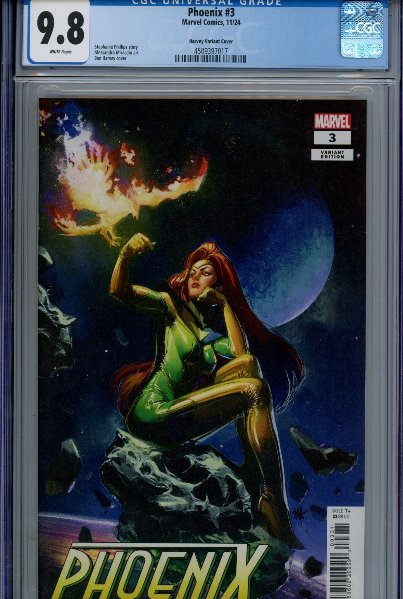 Phoenix Vol 1 3 CGC 9.8 (NM/M) (2024) Harvey Variant 