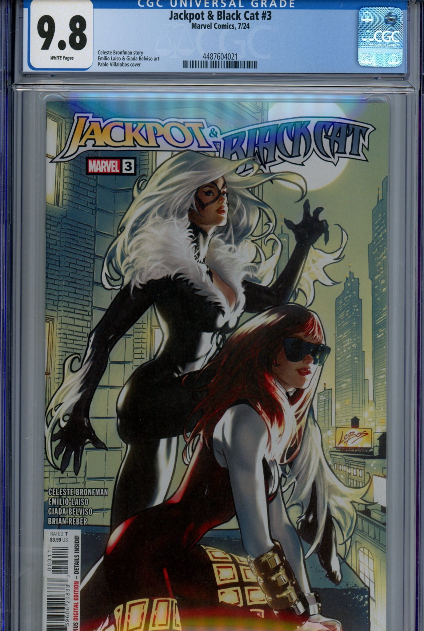 Jackpot & Black Cat 3 CGC 9.8 (NM/M) (2024) 