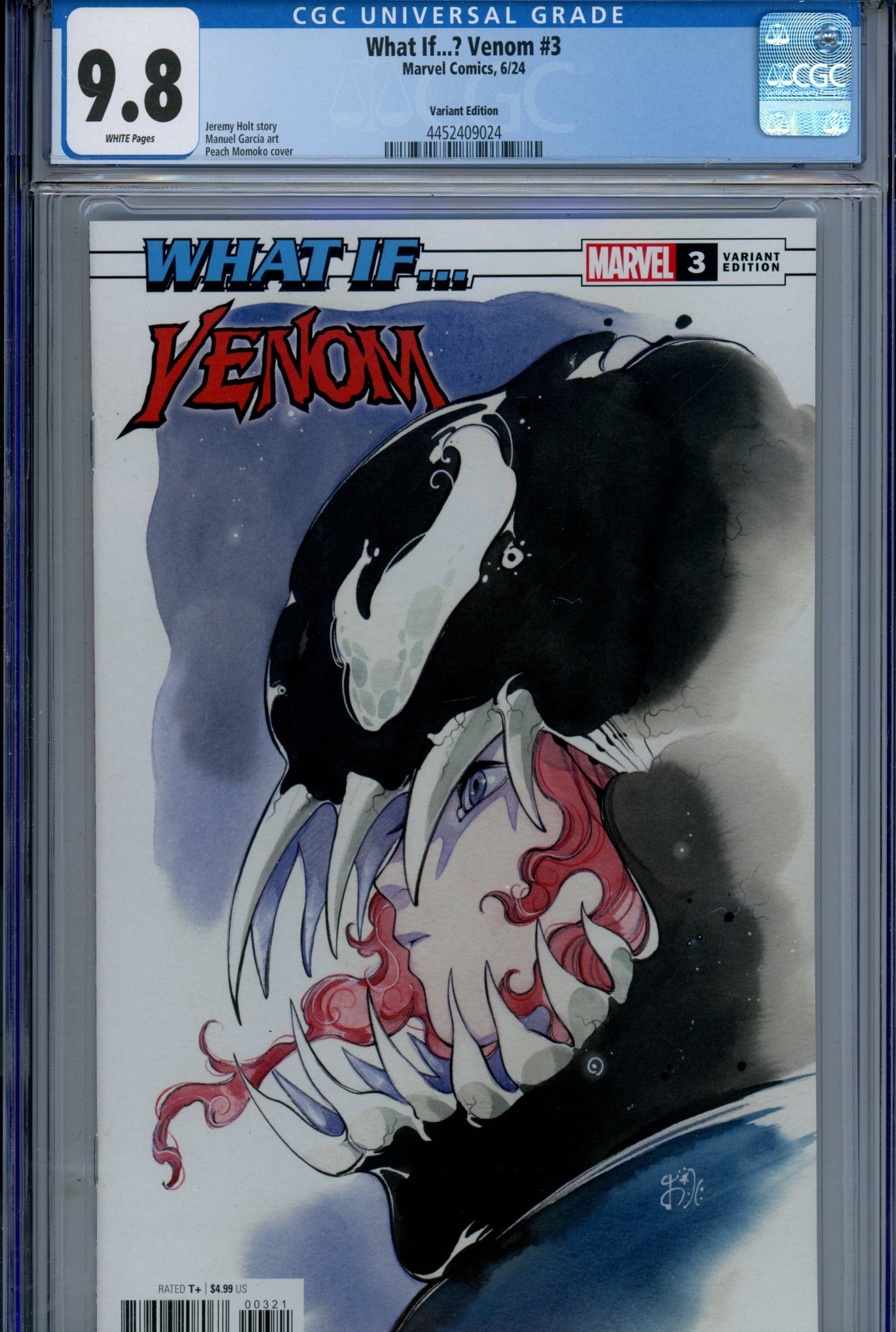 What If...? Venom 3 CGC 9.8 (NM/M) (2024) Momoko Variant 