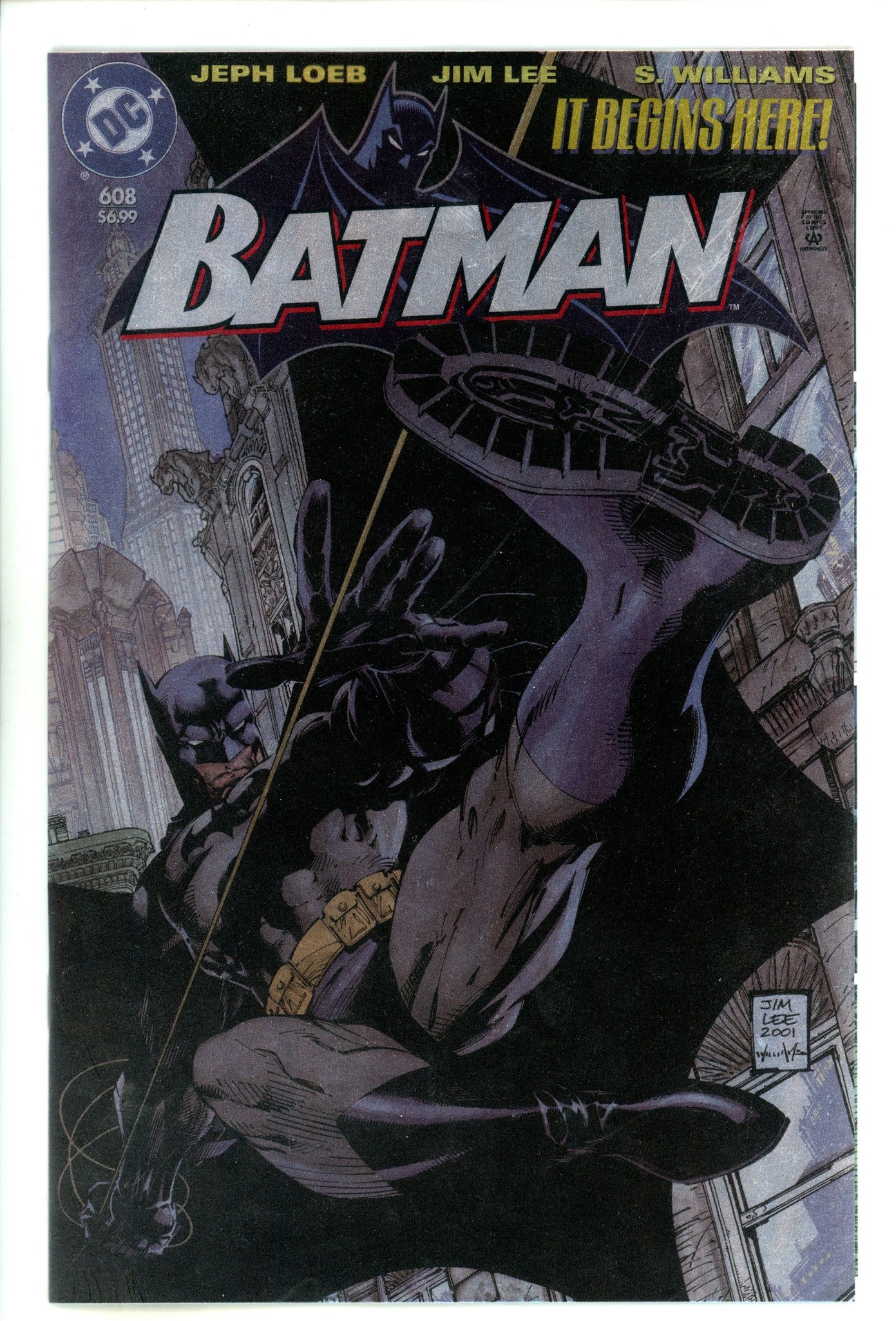 Batman Vol 1 608 Lee  Facsimile Foil Variant   (2024)