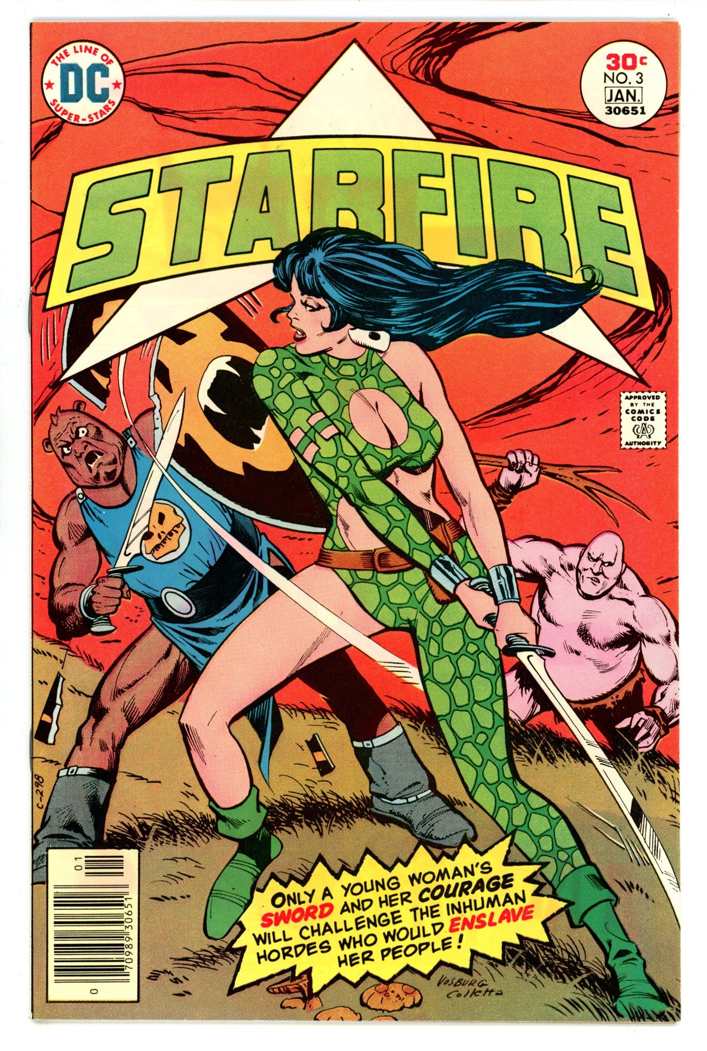 Starfire Vol 1 3  VF+ (8.5)  (1976)   