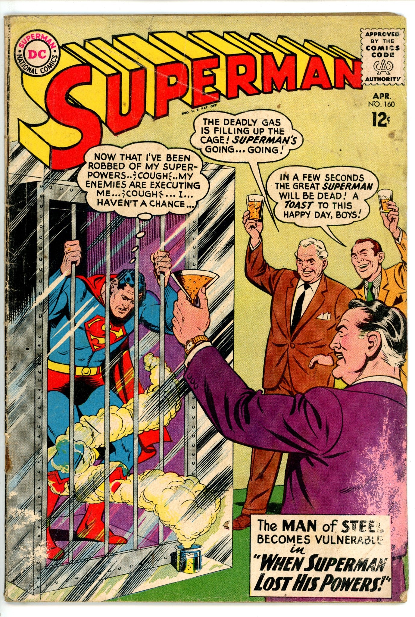 Superman Vol 1 160 GD+ (2.5) (1963) 